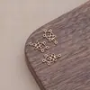 Colgante de Pendiente con Gancho de Flor de Aleación de Múltiples Agujeros Accesorios de Joyería Estilo Étnico Conector para Pulsera y Collar DIY