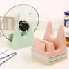 Soporte Multifuncional para Tapa de Olla, Estante Móvil Universal para Almacenamiento de Tapas de Olla en Encimera de Cocina, Estante para Almacenamiento de Espátulas y Cucharones