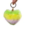 Suministro de Mochilas Pequeñas con Forma de Corazón de Melocotón, Llaveros con Forma de Corazón, Encantos Creativos para Mochilas con Forma de Corazón Lindos, Peluches de Regalo