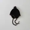 Gorros Coreanos Yipan para Niños de Otoño e Invierno, Gorros Cálidos Lindos para Niños, Gorros para Niñas que Protegen las Orejas, Gorros de Punto para Bebé al por Mayor