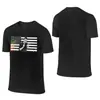 Camiseta de Algodão Transfronteiriça, Interessante Camiseta Charlie Kirk EUA, Camiseta de Algodão Gola Redonda Manga Curta Masculina e Feminina