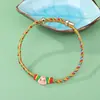 Pulseras de Cuerda Coloridas del Festival del Bote del Dragón, Colgantes Iridiscentes de Dibujos Animados de Tamales de Arroz, Pulseras Ajustables Trenzadas Brillantes y Joyería