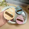 Pato Pera Ok Polvera Maquillaje Herramienta Corrector Polvera Malvavisco Base Líquida Rubor Especial Fijador Maquillaje Portátil Doble Uso Seco y Húmedo