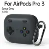 Adecuado para Estuches de Auriculares Airpodspro3, Fundas Protectoras de Auriculares Apple Estilo Consola de Juegos, Estuches para Auriculares AirPods al por Mayor