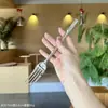 Cuchillo y Tenedor de Acero Inoxidable 304 con Mango de Bambú, Cubiertos Occidentales Creativos Estilo Hotel, Juego Doméstico de Cuchillo, Tenedor y Cuchara para Bistec 3D