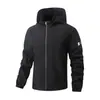 Versión para comercio exterior, exclusivamente para tallas europeas, nuevo modelo 2026 chaqueta con capucha para hombre para deportes al aire libre y ocio de otoño e invierno, alta calidad