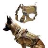 Correa Grande para Perro, Collar Táctico para Perro, Collar de Entrenamiento para Exteriores para Pastor Alemán, Juego de Tres Piezas para Perros Grandes