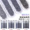 Nail art glitter lantejoulas glitter pó gradiente conjunto azul roxo 123mm misto esmalte joias material gota de cola