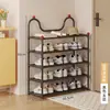Zapatero sencillo para la entrada del hogar, solución de almacenamiento multicapa pequeña y estrecha, artículo más vendido de 2026, ideal para residencias estudiantiles y alquileres, almacenamiento de zapatos