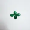 Venda Direta Quente de Fábrica Pedra Natural Cristal Ágata Oval Liso Fundo Plano Rosto de Anel DIY Inlay Acessórios de Joias