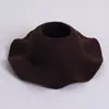 Nuevo Sombrero de Fieltro Labubu Parte Superior Vacía Sombrero de Cúpula Abierta Accesorios de Sombrero de Moda Muñeca Muñeca Sombrero Mini