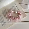 Scrunchie Pequeno de Cetim de Alta Qualidade Estilo Francês, Simples e Elegante, Elástico de Cabelo de Alta Elasticidade para Coques e Rabos de Cavalo