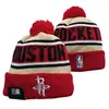 Chapéus de Tricô para Time de Basquete Mais Vendidos no Atacado, Chapéus de Tricô Unisex para Casal Raptors Bulls, Disponíveis para Dropshipping em Conjuntos de Dez, Versátil