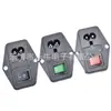 Enchufe de Interruptor en Forma de 8 Cola en Forma de 8 Enchufe de CA Tres en Uno Enchufe de Alimentación de CA en Forma de 8 con Fusible Ac-01