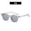 Óculos de Sol Novos 2024 com Armação Tartaruga Feminino Retro Ins High-end Personalizado Protetor Solar Óculos de Sol Anti-UV