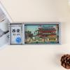 Imanes de Refrigerador de Madera de Xi'An Personalizados con Diseños Culturales y Creativos de Ciudades Chinas, Regalos y Recuerdos Conmemorativos de Viaje de Madera Recubiertos de Resina
