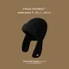 Gorro de aviador de felpa dulce y lindo para niñas, protección para las orejas, cálido gorro de punto, ambiente para fotos de invierno, gorro Lei Feng