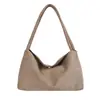 Outono/Inverno 2026 Novo Estilo Coreano Simples Moda Retrô Bolsa de Mão para o Trabalho Tendência Versátil Bolsa de Ombro Único para Sobrancelha