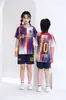 Camisetas de Fútbol Barcelona Local y Visitante 25-26 para Niños, Números 9, 10, 11, 19, Impresión Digital, Tallas 14-30