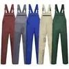 Macacão de Algodão Japonês Retro Tendência Hip-Hop Cáqui Unissex Dança de Rua Solto Estilo Bf Perna Reta Roupa de Trabalho Calça Casual