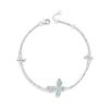 Colar Borboleta Luminoso Prata Esterlina 925 Design de Nicho Feminino Luxo de Entrada Zircônia Corrente para Clavícula Estilo Ins Pingente Mori
