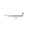 Marcador Galvanizado em L para Ponto de Observação de Assentamento Marca de Observação de Assentamento Marca de Assentamento Prego de Topografia