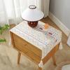 Funda de Tela Multiusos a Prueba de Polvo con Estampado Digital para Mesa de Noche, Cubo, Armario, Toalla, Microondas, Refrigerador, Lavadora