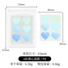 Venta al por mayor transfronteriza de fábrica de parches para el acné con forma de corazón láser, parches de hidrogel con forma especial de corazón lindos de PE, personalizables