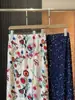 Ventas Directas de Fábrica de Faldas de Alta Gama Exquisitas, Faldas con Estampado Floral Súper Populares, Faldas de Largo Medio Holgadas que Cubren el Cuerpo, Estilo Issey Miyake
