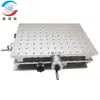 Frete Grátis Mesa de Soldagem a Laser XY Plataforma Cruzada de Laboratório Óptico Bancada Bidimensional Portátil Bancada com Manivela