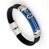 Temu promoção imperdível Jindian cruz aço titânio moda pulseira moderna pulseira de aço inoxidável joias populares japonesas e coreanas