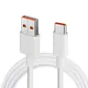 Cable de datos de carga rápida de alta corriente de cuatro núcleos 6A Tipo-C cable de carga naranja adecuado para teléfonos móviles Huawei y Honor