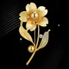 Venta Directa de Fábrica de Joyería Taobao Más Vendido Broche Broche Moda Corsage Broche de Diamante de Aleación para Mujer