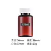Botella de limpiador facial de 120 ml, tubo suave de diseño personalizado y soporte de impresión offset