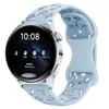 Adecuado para Huawei Samsung Jiaming 22/20/18mm Correa de Reloj Hebilla de Mariposa Pata de Perro Correa de Reloj de Silicona
