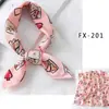 Moda Coreana 2020 Bufanda Pequeña Estampada de Seda Bufanda Cuadrada Pequeña Bufanda Decorativa Profesional para Mujer