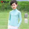 Camisa de Protección Solar Pgm Kidsren para Niños Verano Seda de Hielo Base Deportiva Manga Larga Protección Solar Manga Larga Suministro Directo de Fábrica