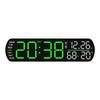 Reloj despertador transfronterizo LED reloj electrónico multifuncional reloj digital de escritorio simple reloj 5512
