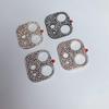 Adecuado para Película de Lente para iPhone 17, Película de Lente de Diamante para Apple 14 Pro Max Que No Pierde Diamantes, Película de Lente para Apple 11