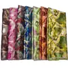 Tecido de Organza Bordado Jacquard Semitransparente com Fio de Ouro e Prata Estilo Antigo Tecido de Renda Brocado Africano