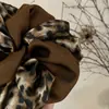 Importado de Corea 2025 Nuevo Modelo de Gama Alta Scrunchie Estampado de Leopardo Goma para el Cabello para Mujer, Accesorio para el Cabello, Cuerda para Recoger la Cola de Caballo
