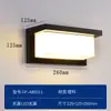 Lámpara de Pared para Exteriores, LED Impermeable para Uso en Exteriores, Adecuada para Entradas, Balcones, Terrazas, Villas de Estilo Chino, Iluminación Sencilla para Paredes Exteriores de Patios