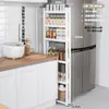 Prateleira de Armazenamento com Fenda 12/16/24cm Banheiro Vaso Sanitário Gabinete Móvel para Fendas Cozinha Prateleira Estreita ao Lado da Geladeira