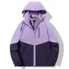 Chaqueta de Trabajo Tres en Uno Desmontable de Dos Piezas a Prueba de Viento Cálida para Otoño e Invierno con LOGOTIPO Estampado y Bordado