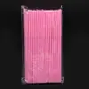 Pajilla Color Art paquete transparente de 8 colores 100 piezas/paquete pajilla plástica desechable creativa curva 6 * 260 mm