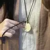 Colar com Pingente de Dragão e Fênix para Homens e Mulheres, Joia Estilo Casal com Cordão para Pendurar, Joia Simples Estilo Antigo Novo, Novo Estilo Chinês