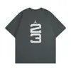Marca de Verano de Moda Clásico de Manga Corta para Hombres y Mujeres Holgado Casual Ropa de Pareja Estudiante Camiseta de Algodón Puro Tops Deportivos