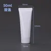 Productos para el Cuidado de la Piel, Cosméticos, Materiales de Empaque en Tubo Blanco, Crema de Manos, Limpiador Facial, Loción, Tapa de Rosca, Empaque de Exprimidor, Materiales de Empaque Listos