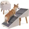 Escadas e Rampa Destacáveis para Cachorro Best-Seller Independente Transfronteiriça Uso Duplo Banquinho de Madeira Rampa de Madeira Escadas Antiderrapantes para Cachorro