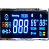 Os fabricantes fornecem tela LCD LCD tela de código de segmento personalizada termostato display LED backlight fonte de luz entrega rápida